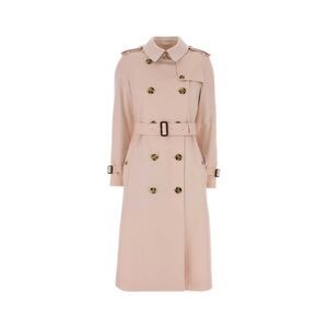 Burberry Women Pastel Pink Cashmere Coat